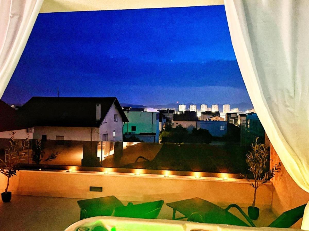 Olive Oasis Penthouse With Jacuzzi Apartment Zadar Exterior photo